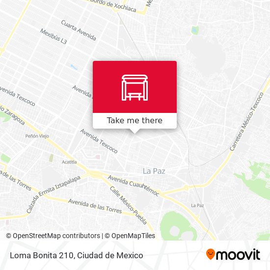 Loma Bonita 210 map