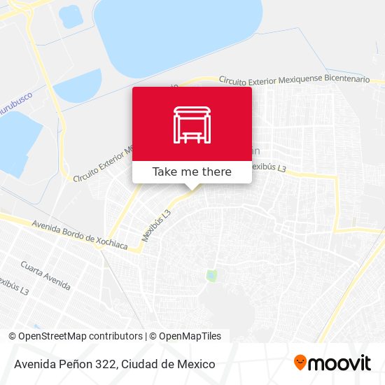 Avenida Peñon 322 map