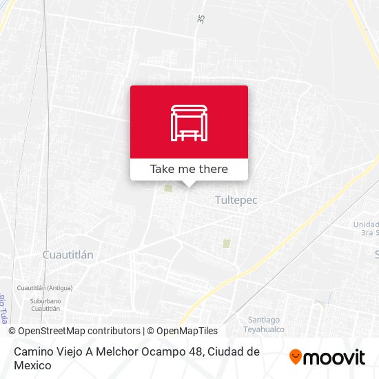 Camino Viejo A Melchor Ocampo 48 map