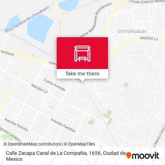 Mapa de Calle Zacapa Canal de La Compañía, 1656