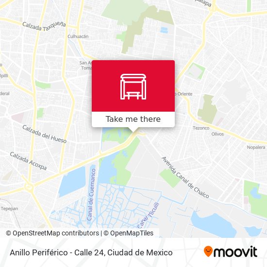 Anillo Periférico - Calle 24 map