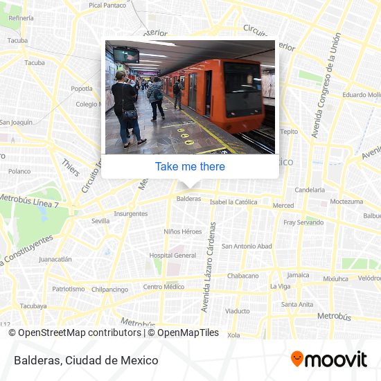 Mapa de Balderas