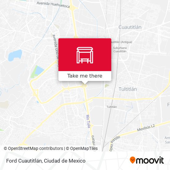 Ford Cuautitlán map