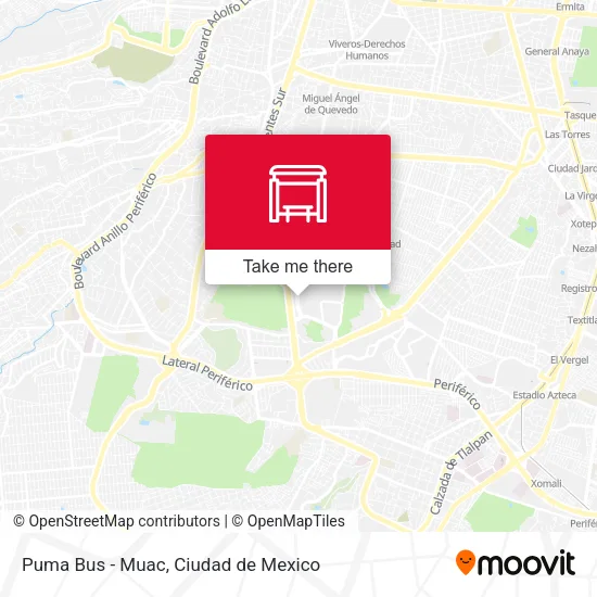 Puma Bus - Muac map