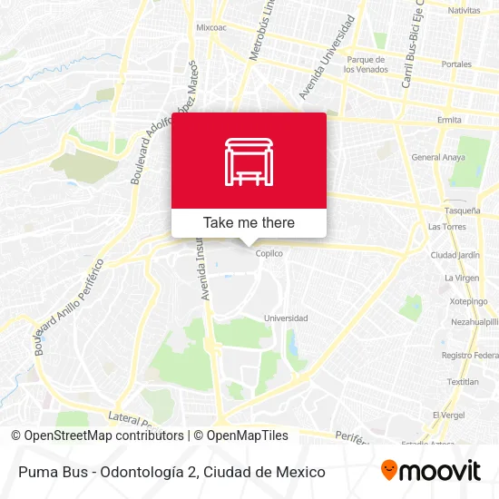 Puma Bus - Odontología 2 map