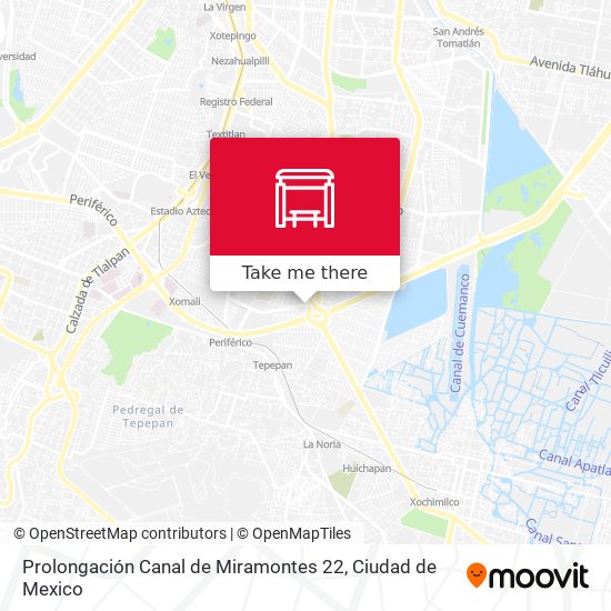 Prolongación Canal de Miramontes 22 map