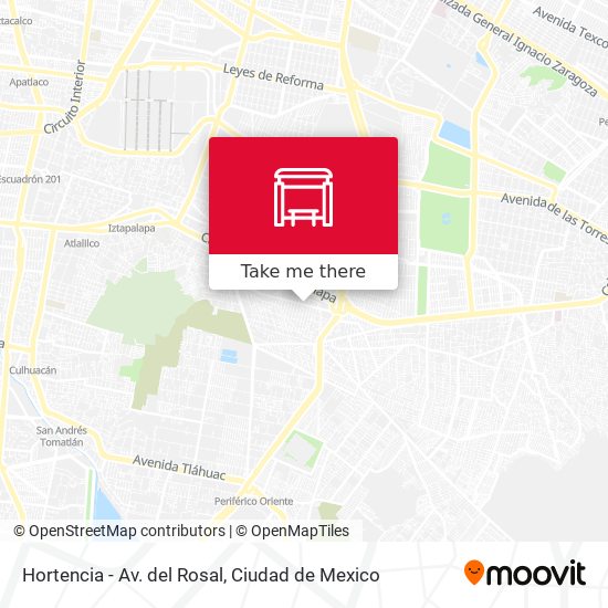 Hortencia - Av. del Rosal map