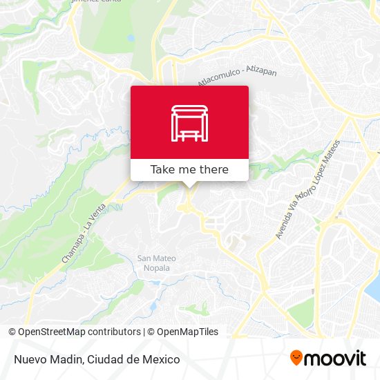 Mapa de Nuevo Madin