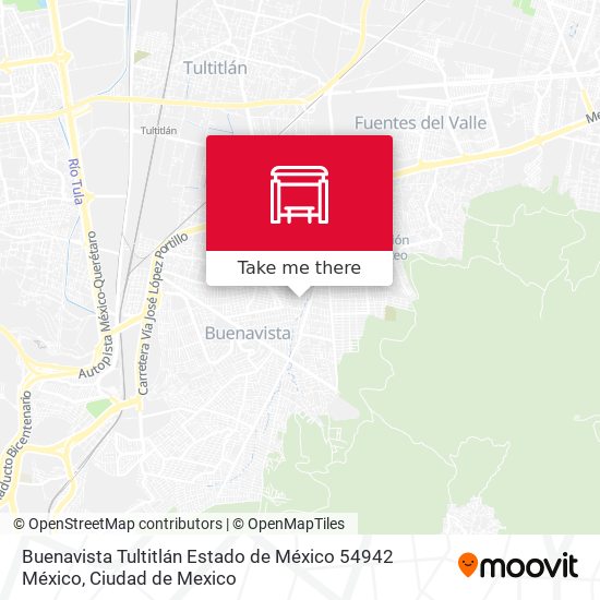 Buenavista Tultitlán Estado de México 54942 México map