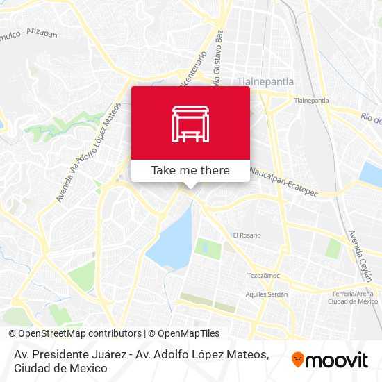 Av. Presidente Juárez - Av. Adolfo López Mateos map