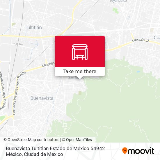 Buenavista Tultitlán Estado de México 54942 México map