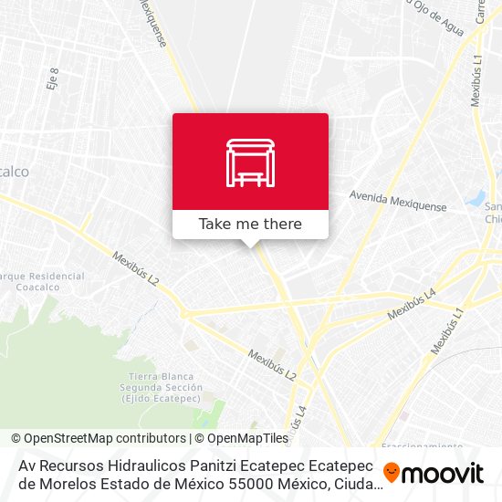 Av Recursos Hidraulicos Panitzi Ecatepec Ecatepec de Morelos Estado de México 55000 México map