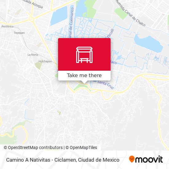 Mapa de Camino A Nativitas - Ciclamen