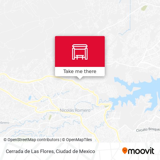Cerrada de Las Flores map