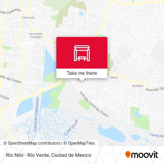 Río Nilo - Río Verde map