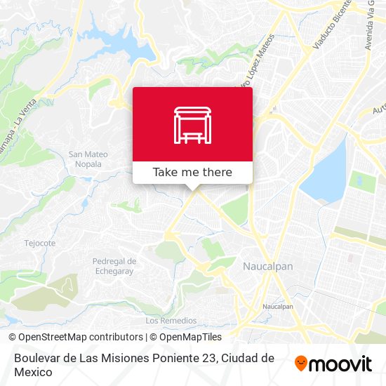 Mapa de Boulevar de Las Misiones Poniente 23