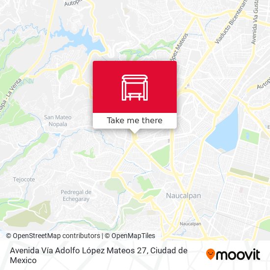 Mapa de Avenida Vía Adolfo López Mateos 27