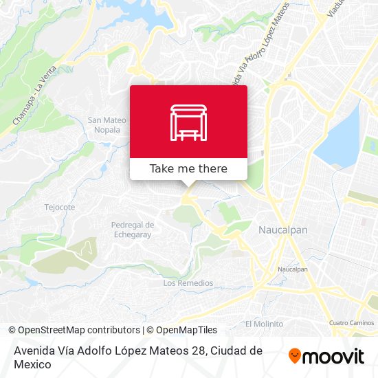 Avenida Vía Adolfo López Mateos 28 map