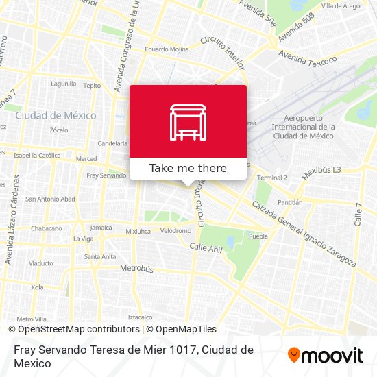Mapa de Fray Servando Teresa de Mier 1017