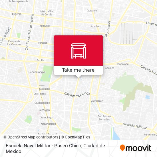 Escuela Naval Militar - Paseo Chico map