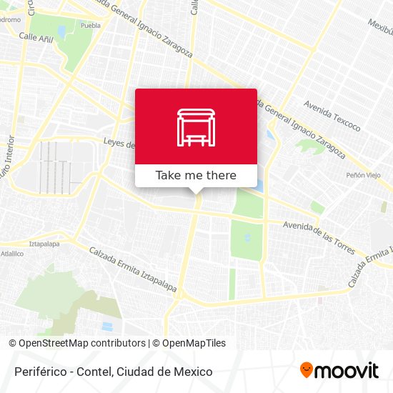 Periférico - Contel map