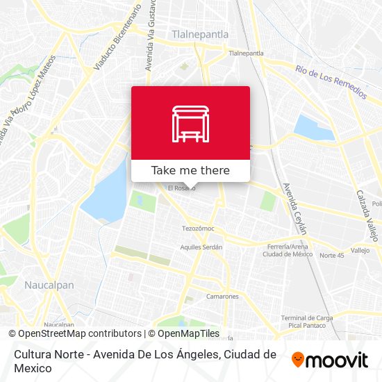 Mapa de Cultura Norte - Avenida De Los Ángeles