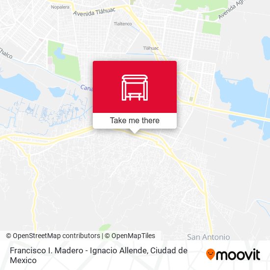 Mapa de Francisco I. Madero - Ignacio Allende