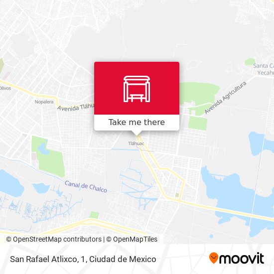 San Rafael Atlixco, 1 map