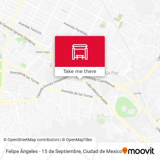 Mapa de Felipe Ángeles - 15 de Septiembre