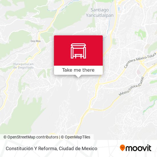 Constitución Y Reforma map