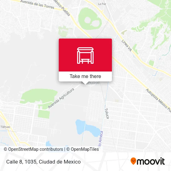 Calle 8, 1035 map