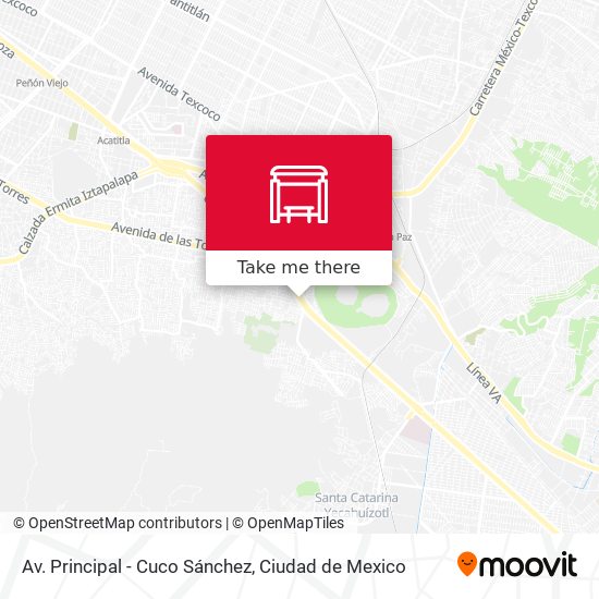 Mapa de Av. Principal - Cuco Sánchez