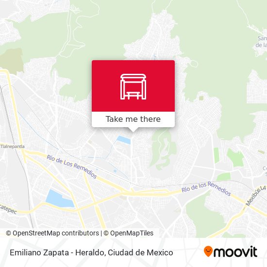 Emiliano Zapata - Heraldo map