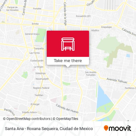 Santa Ana - Roxana Sequeira map