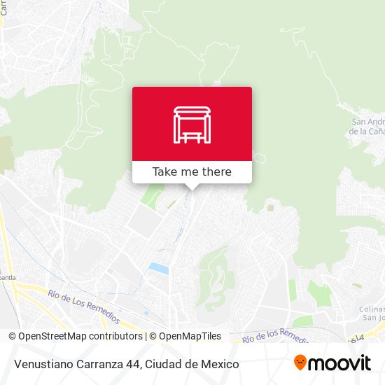 Venustiano Carranza 44 map