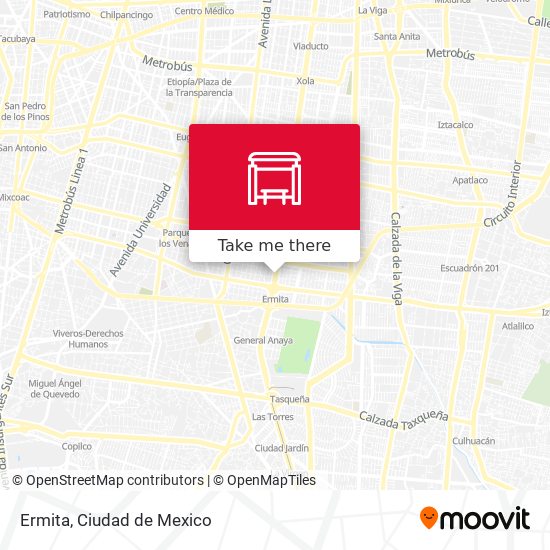 Ermita map