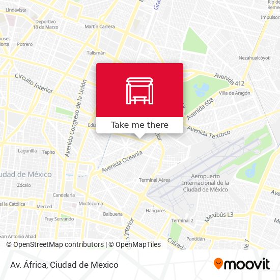 Mapa de Av. África