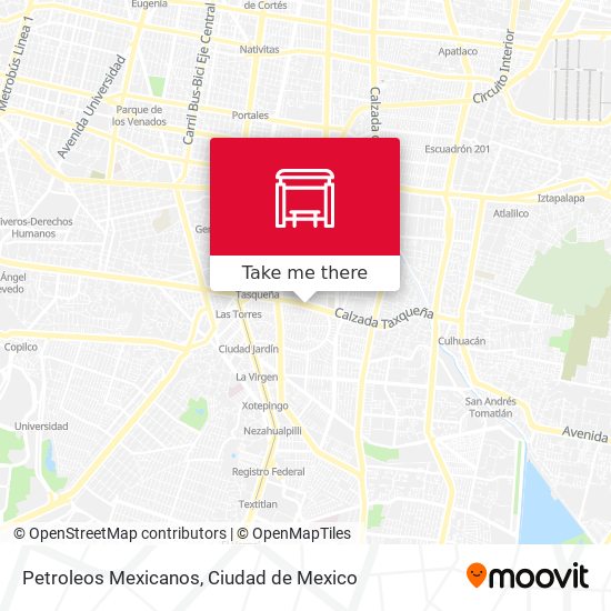 Petroleos Mexicanos map