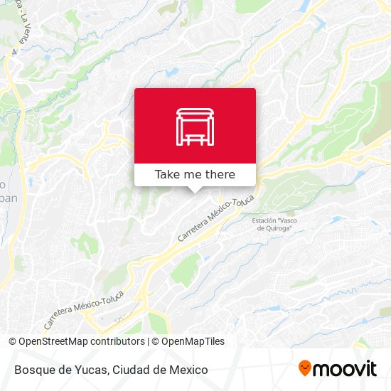 Bosque de Yucas map
