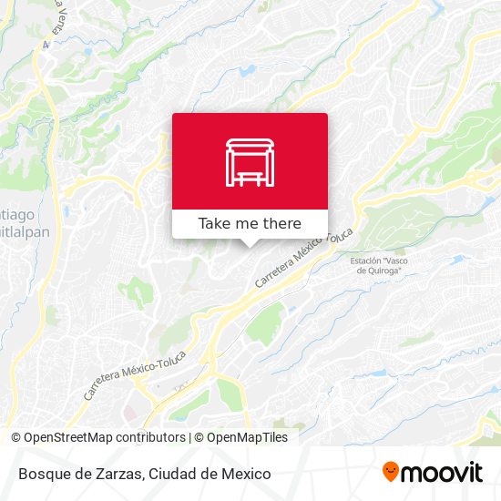 Mapa de Bosque de Zarzas