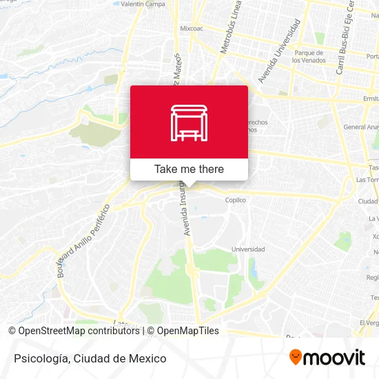 Psicología map