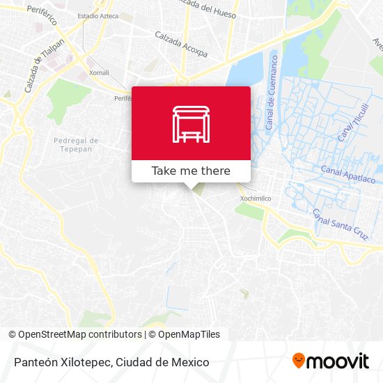 Panteón Xilotepec map