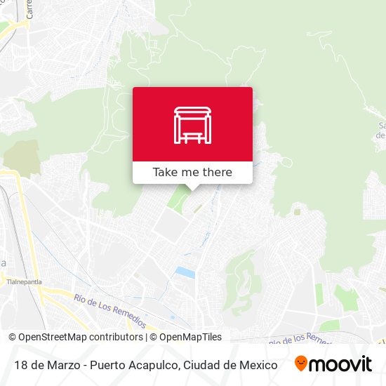 18 de Marzo - Puerto Acapulco map