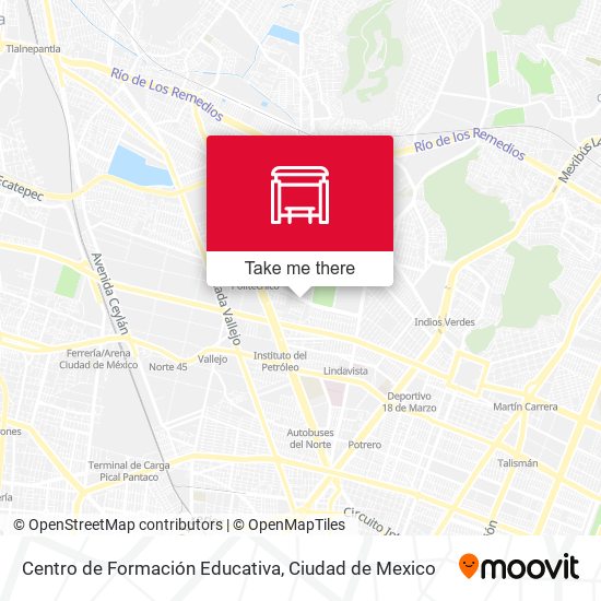 Centro de Formación Educativa map