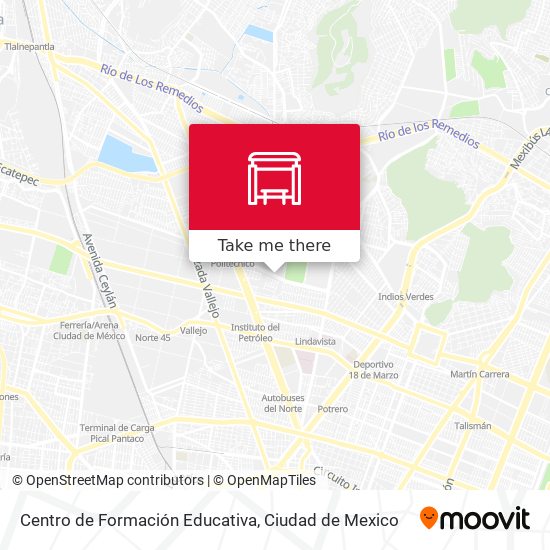 Centro de Formación Educativa map