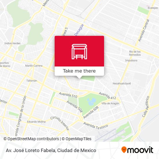 Mapa de Av. José Loreto Fabela