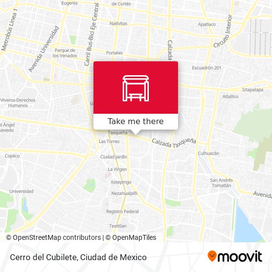 Cerro del Cubilete map
