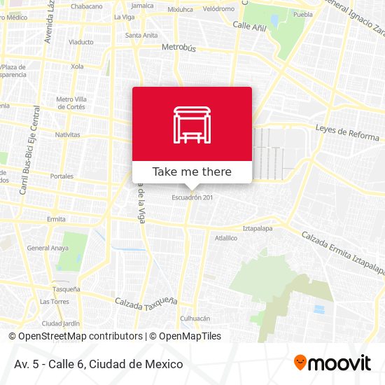 Av. 5 - Calle 6 map