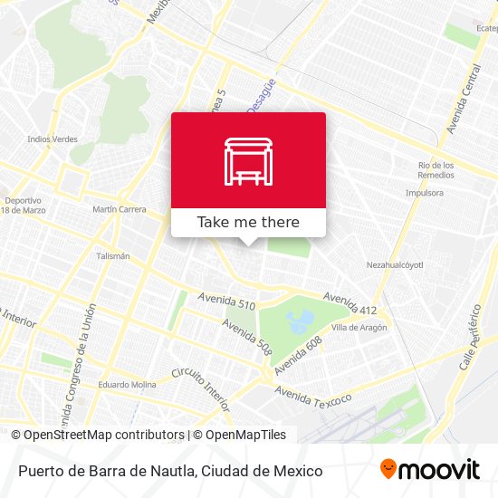 Puerto de Barra de Nautla map