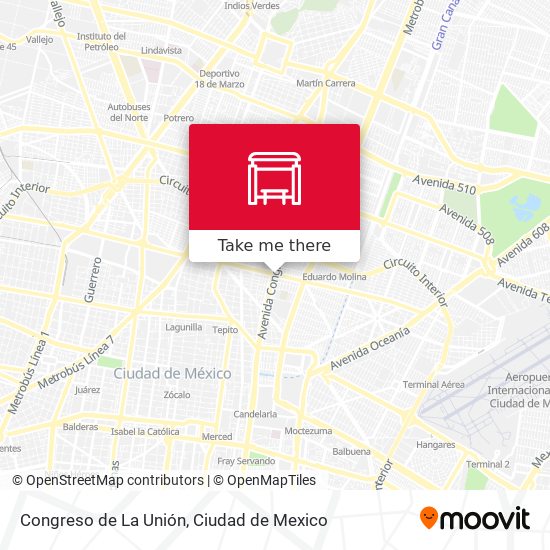 Mapa de Congreso de La Unión